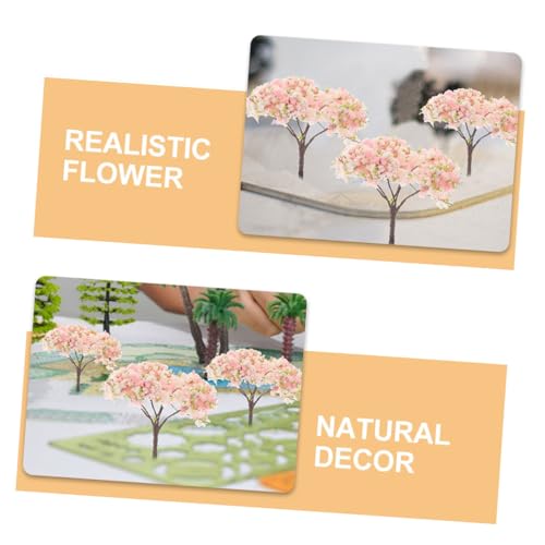 Hohopeti 10 Stück Teiliges Miniatur Kirschblütenbäume Realistische Sandtisch Baum Modell Verschiedene Künstliche Kleine Bäume für Mikro Landschaftsdekoration und Diorama Gestaltung Hohopeti 10 Stück Teiliges Miniatur Kirschblütenbäume Realistische Sandtisch Baum Modell Verschiedene Künstliche Kleine Bäume für Mikro Landschaftsdekoration und Diorama Gestaltung von Hohopeti