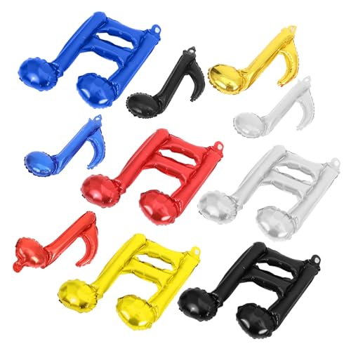 Hohopeti 10 Stück Teiliges Musiknoten Folienballon Bunte Metallic Luftballons Vielseitige Partydeko für Musikgeburtstag Shower Hochzeit Einfache Inflation Wiederverwendbar Festliche Hohopeti 10 Stück Teiliges Musiknoten Folienballon Bunte Metallic Luftballons Vielseitige Partydeko für Musikgeburtstag Shower Hochzeit Einfache Inflation Wiederverwendbar Festliche von Hohopeti