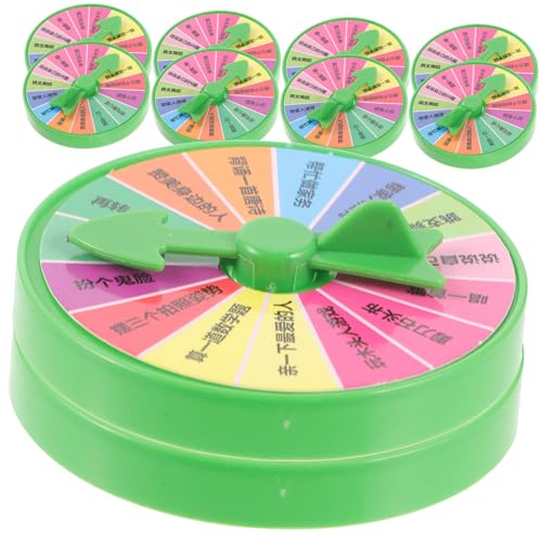 Hohopeti 10 Stück Teiliges Party Spiel Raffle drehspiel Robustes Tisch radspielzeug für Karneval Familienfeiern und Interaktive Unterhaltungsspielzeuge Hohopeti 10 Stück Teiliges Party Spiel Raffle drehspiel Robustes Tisch radspielzeug für Karneval Familienfeiern und Interaktive Unterhaltungsspielzeuge von Hohopeti