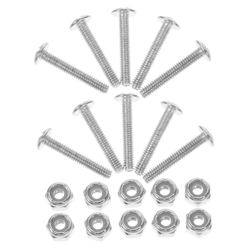Hohopeti 10 Stück Teiliges Schrauben und Muttern aus Verzinktem für Tischfußballspieler Stabile Befestigung Präzise Passform Einfache Montage Geeignet für Kicker Ersatzteile Hohopeti 10 Stück Teiliges Schrauben und Muttern aus Verzinktem für Tischfußballspieler Stabile Befestigung Präzise Passform Einfache Montage Geeignet für Kicker Ersatzteile von Hohopeti