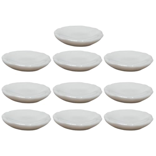 Hohopeti 10 Stücke Mini Mini-Platten Mini Geschirr Mini Supplies Hohopeti 10 Stücke Mini Mini-Platten Mini Geschirr Mini Supplies von Hohopeti