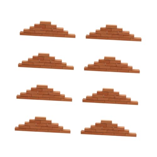 Hohopeti 100 Stück Miniatur Ziegelsteine für Sandtisch Dekoration DIY Micro Landschaftsmodell für Kreative Szenen für Bastelprojekte für Märchengärten und Architektur Layouts Hohopeti 100 Stück Miniatur Ziegelsteine für Sandtisch Dekoration DIY Micro Landschaftsmodell für Kreative Szenen für Bastelprojekte für Märchengärten und Architektur Layouts von Hohopeti