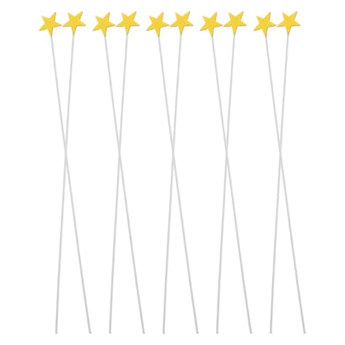 Hohopeti 100 Stück Stern Tortenaufsätze aus Weichem Schaumstoff Wiederverwendbare Goldfarbene Stern Cake Topper für Geburtstag Hochzeit Shower Vielseitige Tortendekoration mit Kreativem von Hohopeti