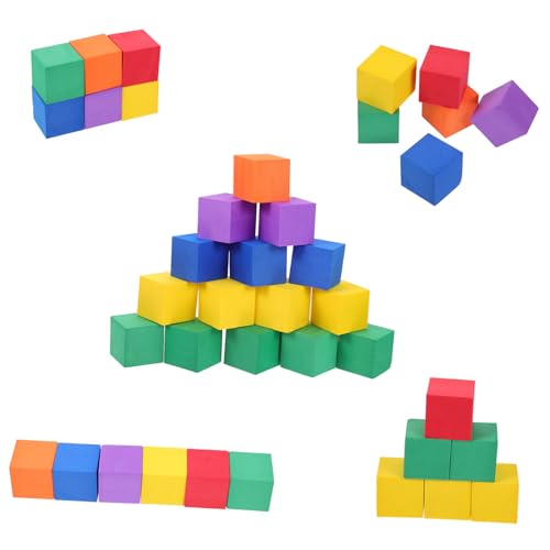 Hohopeti 102 Stück Teiliges Geometrisches Stapelspielzeug aus Farbigem Eva Pädagogisches Lernspielzeug für Fördert Mathematisches Verständnis und Kreatives Stapeln für Vorschule und Hohopeti 102 Stück Teiliges Geometrisches Stapelspielzeug aus Farbigem Eva Pädagogisches Lernspielzeug für Fördert Mathematisches Verständnis und Kreatives Stapeln für Vorschule und von Hohopeti