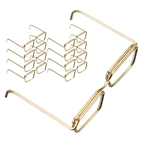 Hohopeti 10Stücke Puppenbrille Rahmen Für Puppen Kein Objektiv Stilvolle Accessoires Für Puppenkleidung Leichte Und Praktische Brillenrahmen Für DIY Puppen Outfits Hohopeti 10Stücke Puppenbrille Rahmen Für Puppen Kein Objektiv Stilvolle Accessoires Für Puppenkleidung Leichte Und Praktische Brillenrahmen Für DIY Puppen Outfits von Hohopeti