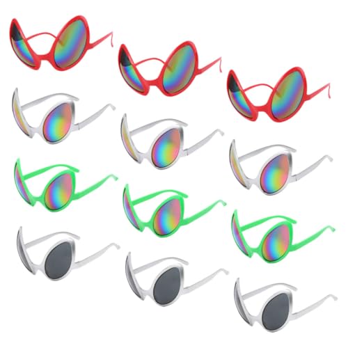 Hohopeti 12 Stück Lustige Brillen Cosplay Zubehör Auffällige Sonnenbrillen für Karneval Halloween Party Kostüm Damen Herren Hohopeti 12 Stück Lustige Brillen Cosplay Zubehör Auffällige Sonnenbrillen für Karneval Halloween Party Kostüm Damen Herren von Hohopeti