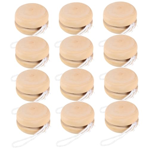 Hohopeti 12 Stück Teiliges Holz Graffiti Yo Yo DIY für Fördert Fingerfertigkeit Hand Augen Koordination Kreatives Malspielzeug für Jungen und Mädchen Hohopeti 12 Stück Teiliges Holz Graffiti Yo Yo DIY für Fördert Fingerfertigkeit Hand Augen Koordination Kreatives Malspielzeug für Jungen und Mädchen von Hohopeti
