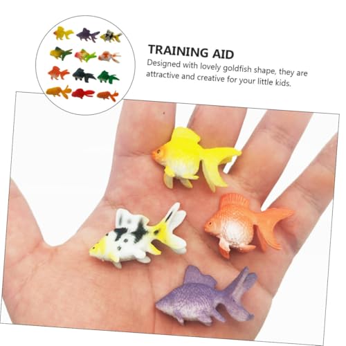 Hohopeti 12 Stück Teiliges Lebensechte Goldfisch Figuren aus PVC Realistische Aquarium Deko Kindgerechte Beobachtungsmodelle Leicht und Kompakt für Fischbecken und Themenpartys Hohopeti 12 Stück Teiliges Lebensechte Goldfisch Figuren aus PVC Realistische Aquarium Deko Kindgerechte Beobachtungsmodelle Leicht und Kompakt für Fischbecken und Themenpartys von Hohopeti