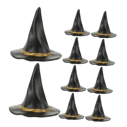 Hohopeti 12 Stück Teiliges Mini Hexenhüte Kleine Halloween Dekorationen Schwarze Mini Hexenhüte für Puppenhaus und Party Niedliche Zaubererhut Miniaturen als Mitgebsel für Kindergeburtstag Hohopeti 12 Stück Teiliges Mini Hexenhüte Kleine Halloween Dekorationen Schwarze Mini Hexenhüte für Puppenhaus und Party Niedliche Zaubererhut Miniaturen als Mitgebsel für Kindergeburtstag von Hohopeti