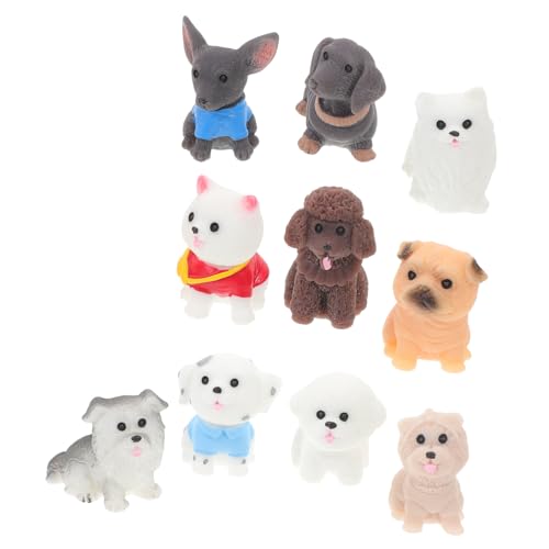 Hohopeti 12 Stück Teiliges Mini Hund Figurinen aus Langlebigem Harz Realistische Welpen Miniatur Dekoration Kompakt und Detailreich für Garten und Sammler Lebendige Hundefiguren Hohopeti 12 Stück Teiliges Mini Hund Figurinen aus Langlebigem Harz Realistische Welpen Miniatur Dekoration Kompakt und Detailreich für Garten und Sammler Lebendige Hundefiguren von Hohopeti