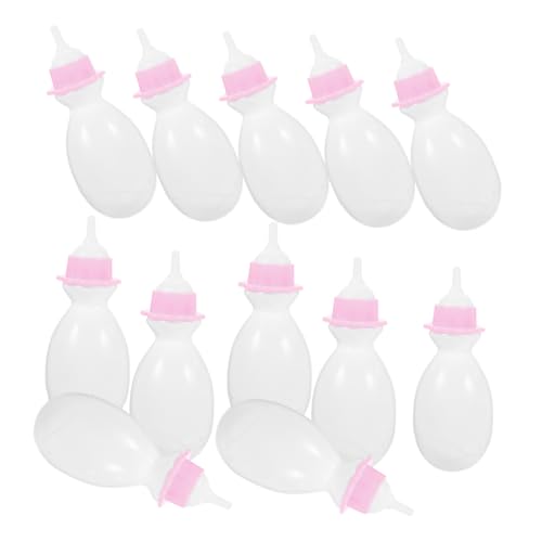 Hohopeti 12 Stück Teiliges Mini Puppenflaschen aus Robustem Kunststoff Miniatur Milchfläschchen für Rollenspiele und Puppenzubehör Langlebig Farbecht Vielseitig für Puppenhaus und Hohopeti 12 Stück Teiliges Mini Puppenflaschen aus Robustem Kunststoff Miniatur Milchfläschchen für Rollenspiele und Puppenzubehör Langlebig Farbecht Vielseitig für Puppenhaus und von Hohopeti