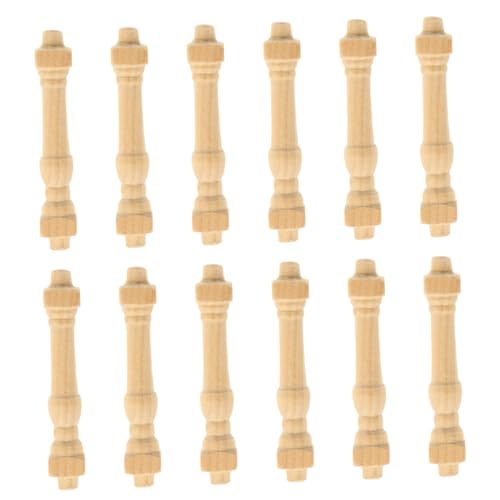 Hohopeti 12 Stück Teiliges Miniatur Holzgeländer Detailreiches Puppenhaus Möbelzubehör Kreative Handlaufmodelle für DIY Dekoration Geeignet als Fotorequisite und Miniaturhaus Deko Hohopeti 12 Stück Teiliges Miniatur Holzgeländer Detailreiches Puppenhaus Möbelzubehör Kreative Handlaufmodelle für DIY Dekoration Geeignet als Fotorequisite und Miniaturhaus Deko von Hohopeti