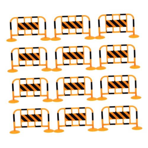Hohopeti 12 Stück Teiliges Miniatur verkehrsabsperrungs Strapazierfähigem Harz mit Leuchtend Orangem Farbverlauf Realistische Straßensperren und Verkehrsschilder für Sandtisch Puppenhaus Hohopeti 12 Stück Teiliges Miniatur verkehrsabsperrungs Strapazierfähigem Harz mit Leuchtend Orangem Farbverlauf Realistische Straßensperren und Verkehrsschilder für Sandtisch Puppenhaus von Hohopeti