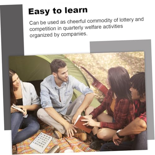 Hohopeti 120 Stück Teiliges Bingo Kartenset aus Papier Interaktives Partyspiel für Erwachsene und Lustiges Familienspiel für Geburtstagsfeiern Charity Events und Familienunterhaltung Hohopeti 120 Stück Teiliges Bingo Kartenset aus Papier Interaktives Partyspiel für Erwachsene und Lustiges Familienspiel für Geburtstagsfeiern Charity Events und Familienunterhaltung von Hohopeti