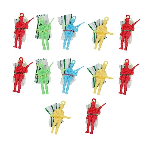 Hohopeti 12Stücke Fallschirmspielzeug für Soldat Wurfspielzeug Outdoor Spaß Langlebig und Leicht für Freien Perfektes Mitgebsel für Kindergeburtstage und Ausflüge Hohopeti 12Stücke Fallschirmspielzeug für Soldat Wurfspielzeug Outdoor Spaß Langlebig und Leicht für Freien Perfektes Mitgebsel für Kindergeburtstage und Ausflüge von Hohopeti