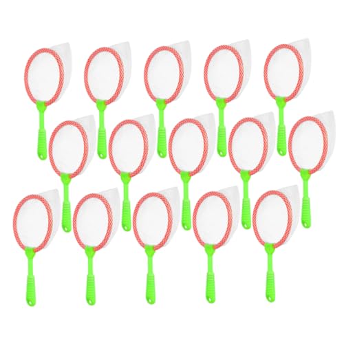 Hohopeti 15 Stück Teiliges Angelnetz Buntes Outdoor Fangnetz für Kleine Fische Einfaches Fangnetz für Entdecken Angelspielzeug für Draußen Zufällige Farbe Zufällige Farbe von Hohopeti