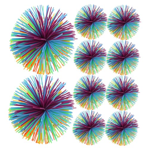Hohopeti 15 Stück Teiliges Bunte Weiche Silikon Stringy Bälle Vielseitige Stress und Spielbälle für Haustiere Robust Leicht zu Reinigen für Sensorische Aktivitäten und Bürospaß Hohopeti 15 Stück Teiliges Bunte Weiche Silikon Stringy Bälle Vielseitige Stress und Spielbälle für Haustiere Robust Leicht zu Reinigen für Sensorische Aktivitäten und Bürospaß von Hohopeti