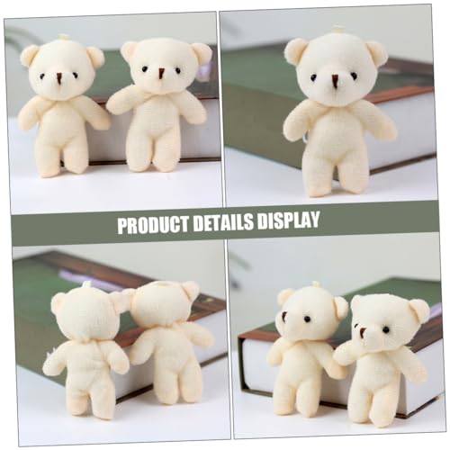 Hohopeti 15 Stück Teiliges Mini Bär Stofftier Kleine Cartoon Bären Schlüsselanhänger Weiche Plüschanhänger für Diy Schlüsselbund Rucksack Geburtstagsdeko Vielseitige Bär Spielzeuge Hohopeti 15 Stück Teiliges Mini Bär Stofftier Kleine Cartoon Bären Schlüsselanhänger Weiche Plüschanhänger für Diy Schlüsselbund Rucksack Geburtstagsdeko Vielseitige Bär Spielzeuge von Hohopeti