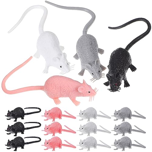 Hohopeti 16 Stück Kawaii Mäuse Miniatur Dekorationen Realistische Fake Ratten für Halloween Schlafzimmer Garten Sichere Materialien Vielseitig Einsetzbar Lernspielzeug Hohopeti 16 Stück Kawaii Mäuse Miniatur Dekorationen Realistische Fake Ratten für Halloween Schlafzimmer Garten Sichere Materialien Vielseitig Einsetzbar Lernspielzeug von Hohopeti