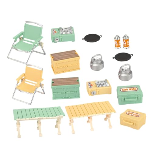 Hohopeti 16 Stück Teiliges Outdoor Spielset mit Miniaturfaltstuhl Campingkocher und Tisch Platzsparend Vielseitig für Indoor und Outdoor Fördert Familienzusammenhalt und Kreatives Hohopeti 16 Stück Teiliges Outdoor Spielset mit Miniaturfaltstuhl Campingkocher und Tisch Platzsparend Vielseitig für Indoor und Outdoor Fördert Familienzusammenhalt und Kreatives von Hohopeti