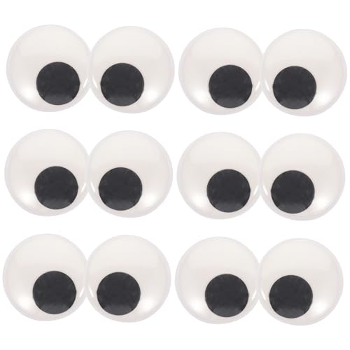 Hohopeti 16 Stück Teiliges Selbstklebende Sicherheitsaugen Große Wackelaugen für DIY Puppenbasteln Langlebige Kunststoffaugen mit Starkem Halt für Plüschtiere und Kreative Handarbeiten Hohopeti 16 Stück Teiliges Selbstklebende Sicherheitsaugen Große Wackelaugen für DIY Puppenbasteln Langlebige Kunststoffaugen mit Starkem Halt für Plüschtiere und Kreative Handarbeiten von Hohopeti