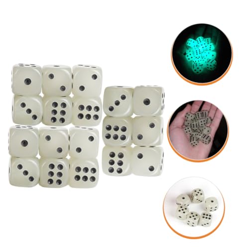 Hohopeti 18 Stück Teiliges Acrylwürfel Seitige Leuchtende Würfel für Party und Matheunterricht Langlebige Stabile Spielwürfel mit Stunden Nachleuchten für Brettspiele und Lernzwecke Hohopeti 18 Stück Teiliges Acrylwürfel Seitige Leuchtende Würfel für Party und Matheunterricht Langlebige Stabile Spielwürfel mit Stunden Nachleuchten für Brettspiele und Lernzwecke von Hohopeti