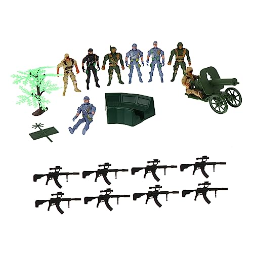Hohopeti 19 Stück Teiliges Soldaten Modellspielzeug Set Realistische Simulation Militärfiguren Kindersicheres Kunststoffmaterial für Rollenspiele Historische Bildung und Spielerisches Hohopeti 19 Stück Teiliges Soldaten Modellspielzeug Set Realistische Simulation Militärfiguren Kindersicheres Kunststoffmaterial für Rollenspiele Historische Bildung und Spielerisches von Hohopeti