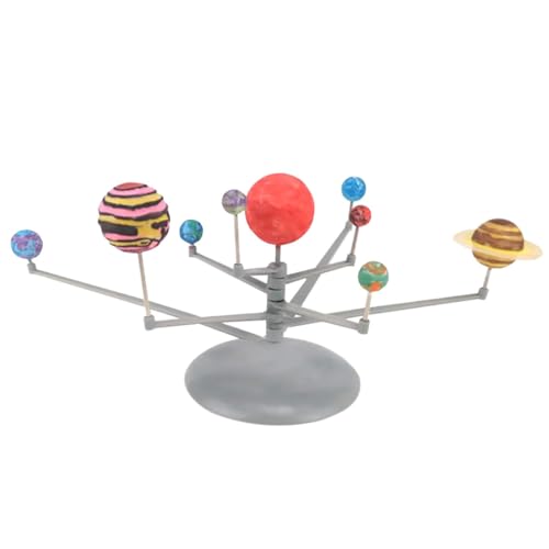 Hohopeti 1Satz DIY Astronomisches Wissenschaftsmodell Planetensystem Modell für Pädagogisches mit Feiner Verarbeitung Einfach zu Montieren für Kleine Fans Hohopeti 1Satz DIY Astronomisches Wissenschaftsmodell Planetensystem Modell für Pädagogisches mit Feiner Verarbeitung Einfach zu Montieren für Kleine Fans von Hohopeti