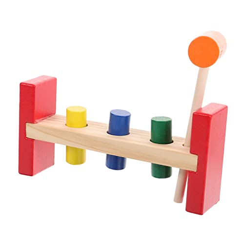 Hohopeti 1Satz Holzhammer Kognitives Klopfspielzeug für Kleinkinder Farbenfrohes Percussion Frühkindlichen Entwicklung und Motorik für Spielzimmer und Vorschule Hohopeti 1Satz Holzhammer Kognitives Klopfspielzeug für Kleinkinder Farbenfrohes Percussion Frühkindlichen Entwicklung und Motorik für Spielzimmer und Vorschule von Hohopeti