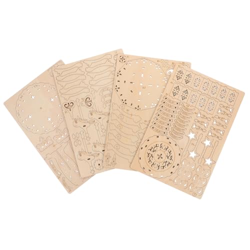 Hohopeti 1Satz Holzpuzzle Karussell DIY Modell Puzzle für Kreatives Lernspielzeug Geduld und Fantasie Exquisites Tischornament Werkzeug oder Kleber Hohopeti 1Satz Holzpuzzle Karussell DIY Modell Puzzle für Kreatives Lernspielzeug Geduld und Fantasie Exquisites Tischornament Werkzeug oder Kleber von Hohopeti