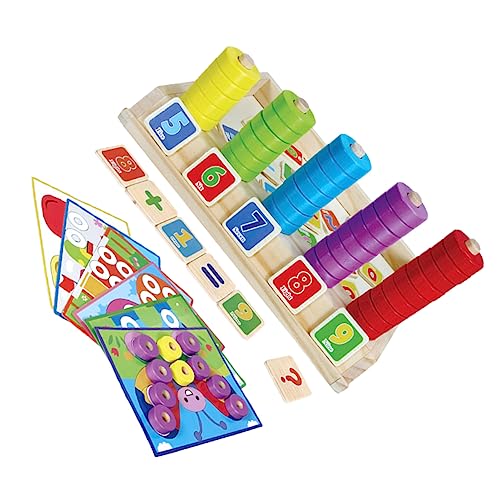 Hohopeti 1Satz Multifunktionales Puzzle Arithmetische Bausteine für Spielerisches Lernen Geeignet für Jahre Fördert und Zahlenkenntnis von Hohopeti