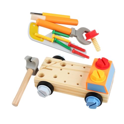 Hohopeti 1Satz Werkzeug Auto für Montessori Schraubendreher Brett aus Holz Pädagogisches für Frühes Lernen Jungen und Mädchen Sicher und Gesund Hohopeti 1Satz Werkzeug Auto für Montessori Schraubendreher Brett aus Holz Pädagogisches für Frühes Lernen Jungen und Mädchen Sicher und Gesund von Hohopeti