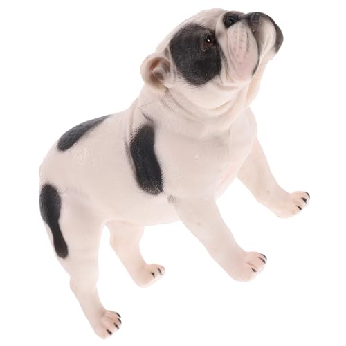 Hohopeti Hundemodell Figur Hund Statue Spielzeug Realistische PVC Simulation für Zuhause Büro und Auto Dekoration von Hohopeti