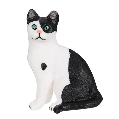 Hohopeti 1Stück Realistisches Katzenmodell Niedliche Kätzchenfigur Aus Kunststoff Deko Für Zuhause Tiermodell Katze Für Sammler Hohopeti 1Stück Realistisches Katzenmodell Niedliche Kätzchenfigur Aus Kunststoff Deko Für Zuhause Tiermodell Katze Für Sammler von Hohopeti