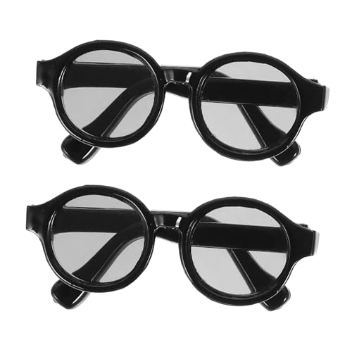 Hohopeti 2 Paare Puppenbrillen Kunststoff Mini Sonnenbrillen für Puppen DIY Bastelzubehör Kreative Leichte Puppenaccessoires Modebrillen für Bjd Puppen Hohopeti 2 Paare Puppenbrillen Kunststoff Mini Sonnenbrillen für Puppen DIY Bastelzubehör Kreative Leichte Puppenaccessoires Modebrillen für Bjd Puppen von Hohopeti