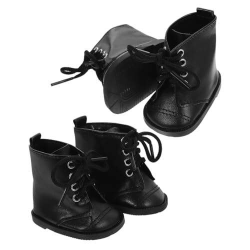 Hohopeti 2 Paare Puppenstiefel für Mädchenpuppe PU Leder Doll Dress Up Schuhe Bequeme Strapazierfähige Puppenschuhe Vielseitiges Zubehör für Puppenhaus und Rollenspiele Hohopeti 2 Paare Puppenstiefel für Mädchenpuppe PU Leder Doll Dress Up Schuhe Bequeme Strapazierfähige Puppenschuhe Vielseitiges Zubehör für Puppenhaus und Rollenspiele von Hohopeti