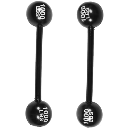 Hohopeti 2 STÜCK Teiliges Aufblasbares Barbell Toy aus Dickem PVC Robustes Party Barbell Prop für Erwachsene Lustiges Eltern Junge Mädchen Sportspielzeug zur Hand Augen koordination und Hohopeti 2 STÜCK Teiliges Aufblasbares Barbell Toy aus Dickem PVC Robustes Party Barbell Prop für Erwachsene Lustiges Eltern Junge Mädchen Sportspielzeug zur Hand Augen koordination und von Hohopeti