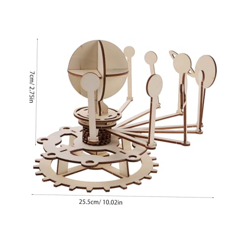 Hohopeti 2 Sätze DIY Solar System Modell Bausatz für Holz Planeten Puzzle Wissenschaftsspielzeug Lernset mit Planeten für Schulprojekte und Wohnraumdeko Hohopeti 2 Sätze DIY Solar System Modell Bausatz für Holz Planeten Puzzle Wissenschaftsspielzeug Lernset mit Planeten für Schulprojekte und Wohnraumdeko von Hohopeti