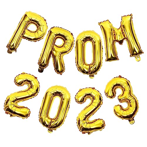 Hohopeti 2 Sätze Graduationsballons Prom Aluminiumfolie Dekoration für Abschlussfeier Party Zubehör für Schulabschluss und Fotohintergrund Hohopeti 2 Sätze Graduationsballons Prom Aluminiumfolie Dekoration für Abschlussfeier Party Zubehör für Schulabschluss und Fotohintergrund von Hohopeti