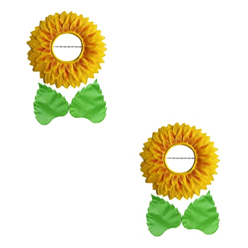 Hohopeti 2sätze Sonnenblumen-Kopfbedeckung Mit Handschuhen Lustige Sonnenblumen Kostümaccessoires Für Halloween Partys Und Veranstaltungen Attraktives Blumendesign Bequem Und Leicht Hohopeti 2sätze Sonnenblumen-Kopfbedeckung Mit Handschuhen Lustige Sonnenblumen Kostümaccessoires Für Halloween Partys Und Veranstaltungen Attraktives Blumendesign Bequem Und Leicht von Hohopeti