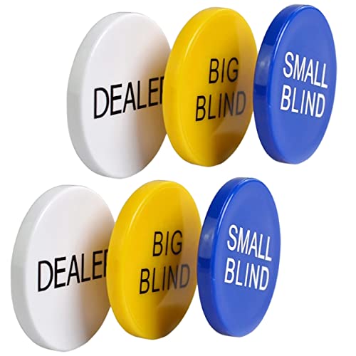 Hohopeti 2 Sätze Poker Chips Zählmarken aus Robustem Material mit Glatten Kanten Vielseitig für Bingo Poker und Lernspiele als Spielzubehör und Belohnungsmünzen für Turniere von Hohopeti