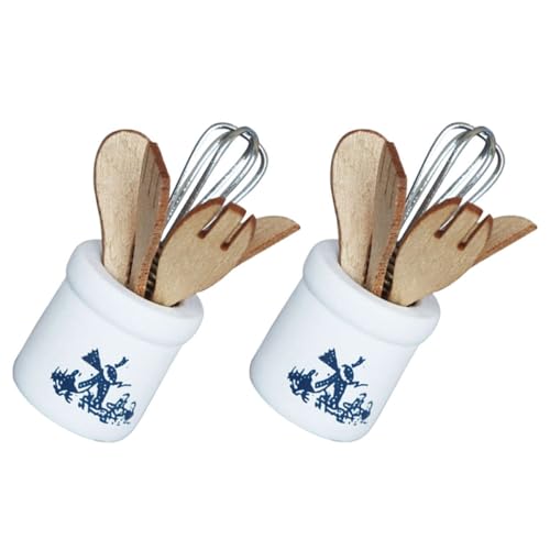 Hohopeti 2 Sets Miniatur Küchenset Dekoration Küchenbedarf Mini Puppenhauszubehör Miniatur Geschirr Modell Kochgeschirr Kochutensilien Küchenartikel Hohopeti 2 Sets Miniatur Küchenset Dekoration Küchenbedarf Mini Puppenhauszubehör Miniatur Geschirr Modell Kochgeschirr Kochutensilien Küchenartikel von Hohopeti