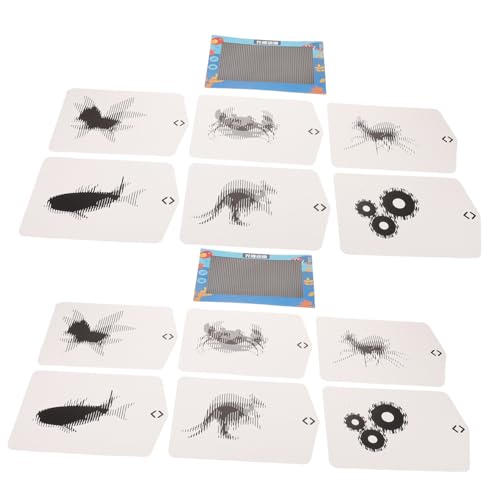 Hohopeti 2 Sets Rasteranimation Stem Animation Experimentierset Experimentierset Zum Basteln Für Den Pädagogischen Einsatz Animationsstreifen Linsenraster Weisser Hohopeti 2 Sets Rasteranimation Stem Animation Experimentierset Experimentierset Zum Basteln Für Den Pädagogischen Einsatz Animationsstreifen Linsenraster Weisser von Hohopeti