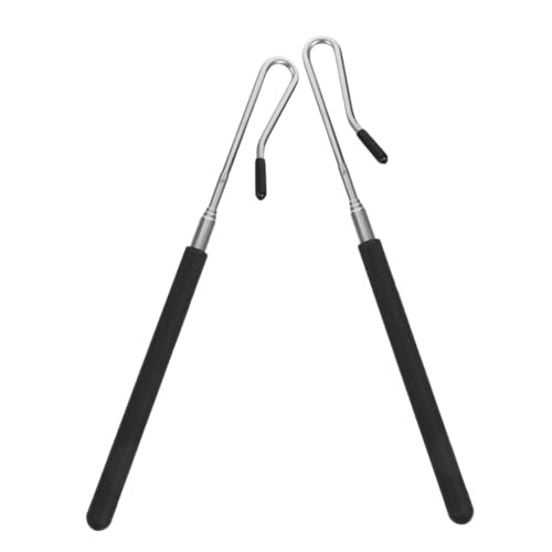 Hohopeti 2 Stück Einstellbare Handpuppen Armmanipulationsstäbe Leichte Puppenspielsteuerung Ergonomisch Komfortabel Teiliges für Lebensechte Puppenbewegungen von Hohopeti