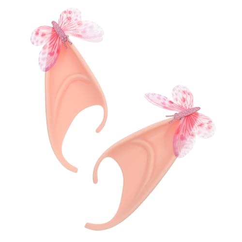 Hohopeti 2 Stück Elfenohren Kostümzubehör für Halloween und Cosplay Leichte Bequeme Ohren für Verschiedene Kostüme und Anlässe Hohopeti 2 Stück Elfenohren Kostümzubehör für Halloween und Cosplay Leichte Bequeme Ohren für Verschiedene Kostüme und Anlässe von Hohopeti