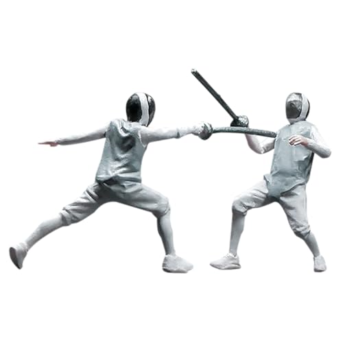 Hohopeti 2 Stück Fechtpuppenmodell Tiny People Figur Im Maßstab 164 Match People Fechtmatch People Modelle Völker Diorama Figuren Fechtzubehör Für Modelle Miniatur Match Harz Hohopeti 2 Stück Fechtpuppenmodell Tiny People Figur Im Maßstab 164 Match People Fechtmatch People Modelle Völker Diorama Figuren Fechtzubehör Für Modelle Miniatur Match Harz von Hohopeti