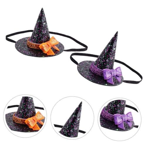 Hohopeti 2 Stück Halloween Hexenhut Haarreifen mit Pailletten Schleife Party und Festival Haarschmuck für Erwachsene Geeignet für Kostüm und Cosplay Feiern Hohopeti 2 Stück Halloween Hexenhut Haarreifen mit Pailletten Schleife Party und Festival Haarschmuck für Erwachsene Geeignet für Kostüm und Cosplay Feiern von Hohopeti