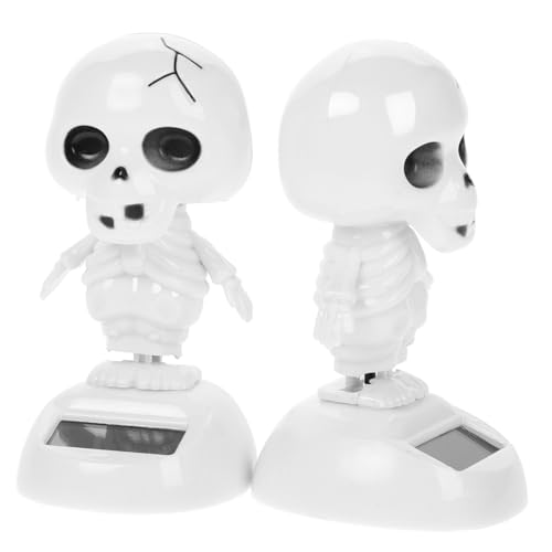 Hohopeti 2 Stück Halloween Solar Tanzfigur Skelett Ghost Auto Deko Solarbetrieben Wackelkopf Schüttelnde Halloween Dekoration für Wohnzimmer Schlafzimmer Büro und Auto Armaturenbrett Hohopeti 2 Stück Halloween Solar Tanzfigur Skelett Ghost Auto Deko Solarbetrieben Wackelkopf Schüttelnde Halloween Dekoration für Wohnzimmer Schlafzimmer Büro und Auto Armaturenbrett von Hohopeti