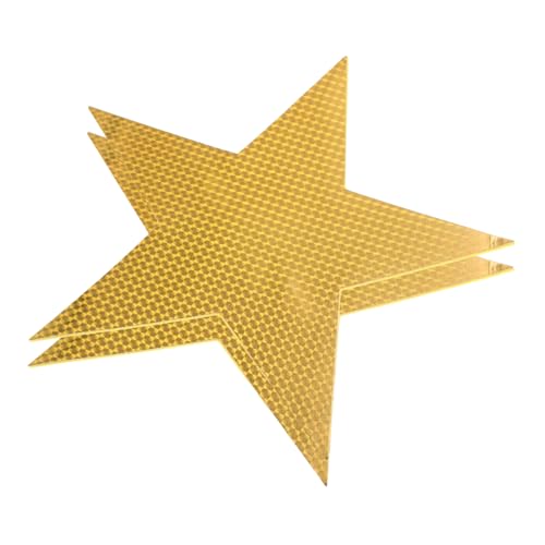 Hohopeti 2 Stück Handheld-Star-Requisiten, Star-Cheerleading-Requisiten, Cheer-Hand-Requisiten Mit Elastischen Bändern Für Kinder, Sporttreffen, Teamgeist, Jubelparty von Hohopeti