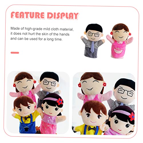 Hohopeti 2 Stück Handpuppen Familienmitglieder aus Weichem Plüsch Pädagogische Handpuppen für Interaktives Rollenspiel für Eltern Junge Mädchen Geschichten Hautfreundlich und Langlebig Hohopeti 2 Stück Handpuppen Familienmitglieder aus Weichem Plüsch Pädagogische Handpuppen für Interaktives Rollenspiel für Eltern Junge Mädchen Geschichten Hautfreundlich und Langlebig von Hohopeti